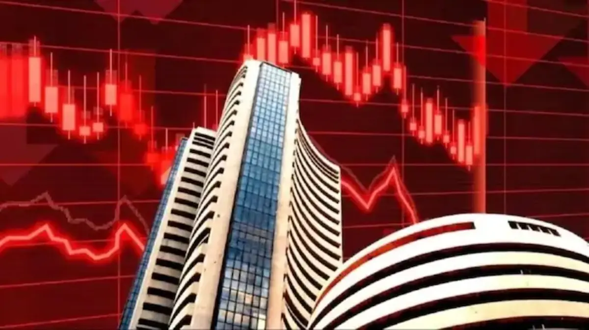 Sensex market fall